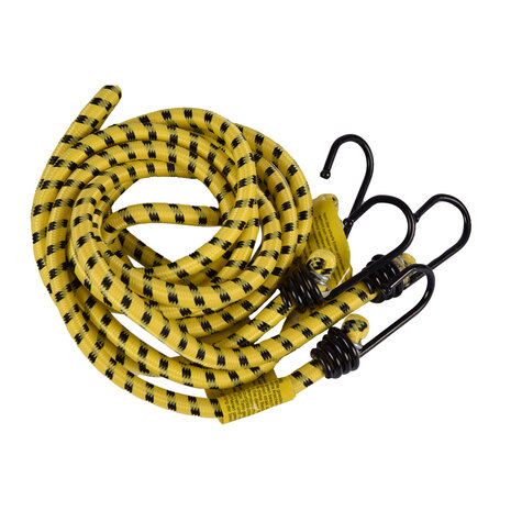 Discountershop Solid Yellow Spider Tie made of Alloy Steel - 150 cm - Luggage Strap for Bicycle with Lashing Straps and Elastics - 18 cmx3cm Discountershop Solid Yellow Spider Tie made of Alloy Steel - 150 cm - Luggage Strap for Bicycle with Lashing Straps and Elastics - 18 cmx3cm