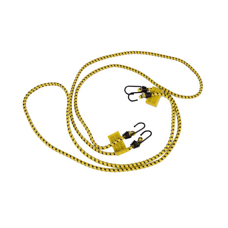 Discountershop Solid Yellow Spider Tie made of Alloy Steel - 150 cm - Luggage Strap for Bicycle with Lashing Straps and Elastics - 18 cmx3cm Discountershop Solid Yellow Spider Tie made of Alloy Steel - 150 cm - Luggage Strap for Bicycle with Lashing Straps and Elastics - 18 cmx3cm