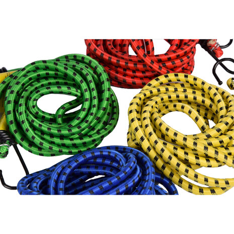 Discountershop Solid Yellow Spider Tie made of Alloy Steel - 150 cm - Luggage Strap for Bicycle with Lashing Straps and Elastics - 18 cmx3cm Discountershop Solid Yellow Spider Tie made of Alloy Steel - 150 cm - Luggage Strap for Bicycle with Lashing Straps and Elastics - 18 cmx3cm