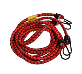 Discountershop Striking Red Luggage Attachment Strap - 150cm High Visibility Spider Tie for Bicycle - 18cm Wide, 3cm High Discountershop Striking Red Luggage Attachment Strap - 150cm High Visibility Spider Tie for Bicycle - 18cm Wide, 3cm High