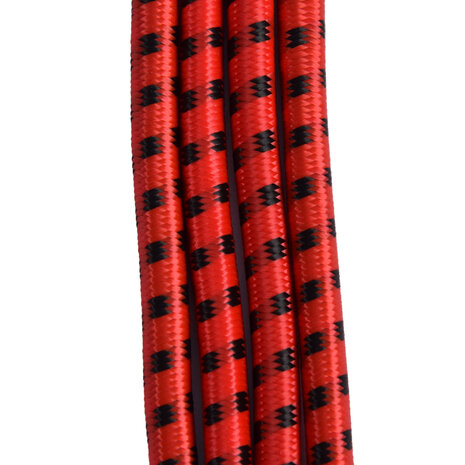 Discountershop Striking Red Luggage Attachment Strap - 150cm High Visibility Spider Tie for Bicycle - 18cm Wide, 3cm High Discountershop Striking Red Luggage Attachment Strap - 150cm High Visibility Spider Tie for Bicycle - 18cm Wide, 3cm High