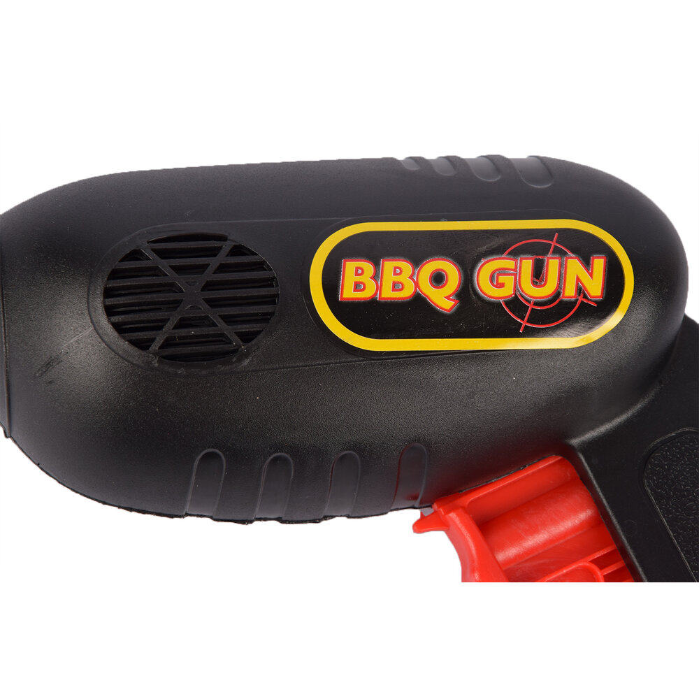 Discountershop Plastic BBQ Gun in Black & Red - 0.87 kg Weight - Perfect for BBQ, Paint Stripping & More! Discountershop Plastic BBQ Gun in Black & Red - 0.87 kg Weight - Perfect for BBQ, Paint Stripping & More!