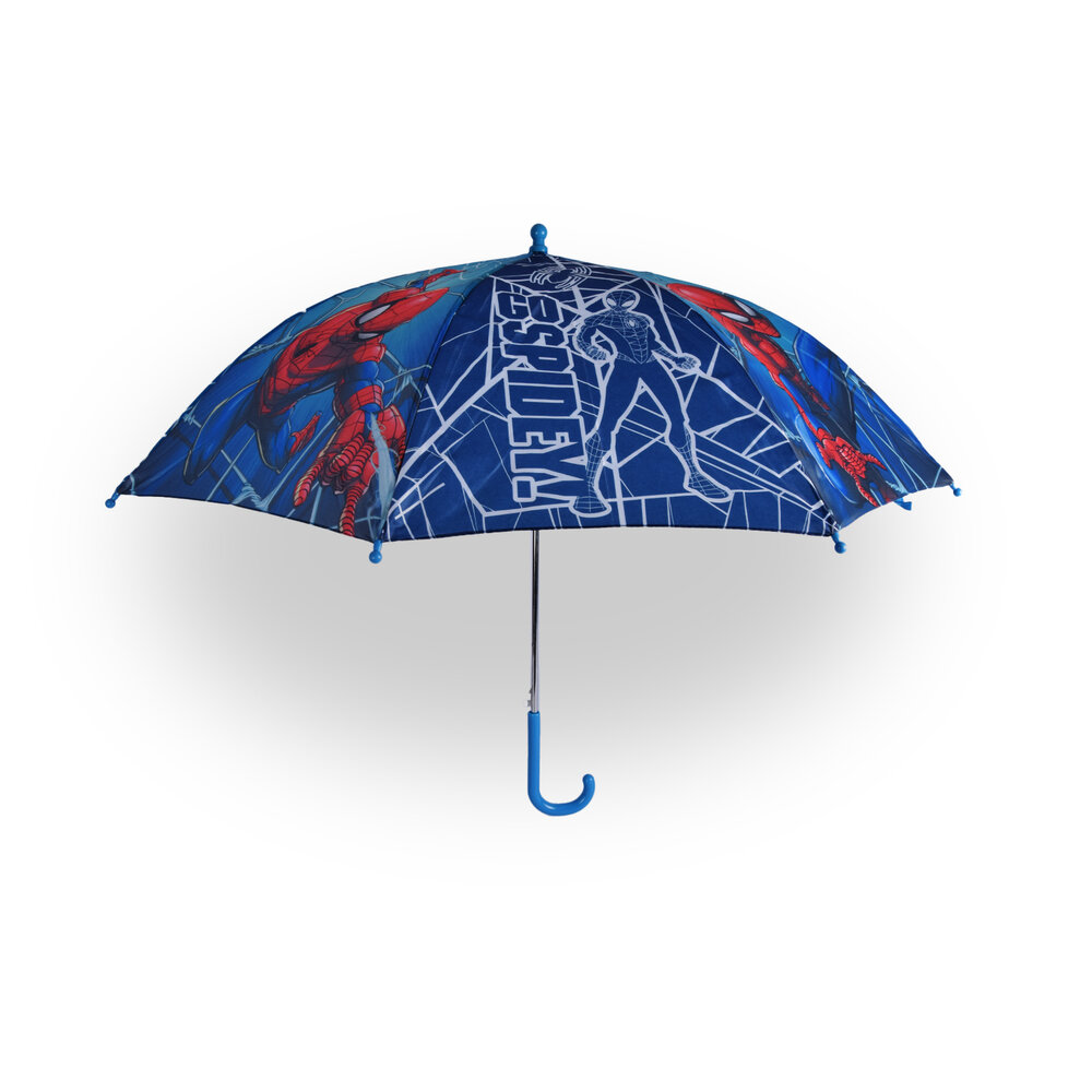Merkloos Spider-Man Paraplu: Superleuk Regenplezier voor Kinderen - 45 cm - Blauw/Rood Merkloos Spider-Man Paraplu: Superleuk Regenplezier voor Kinderen - 45 cm - Blauw/Rood