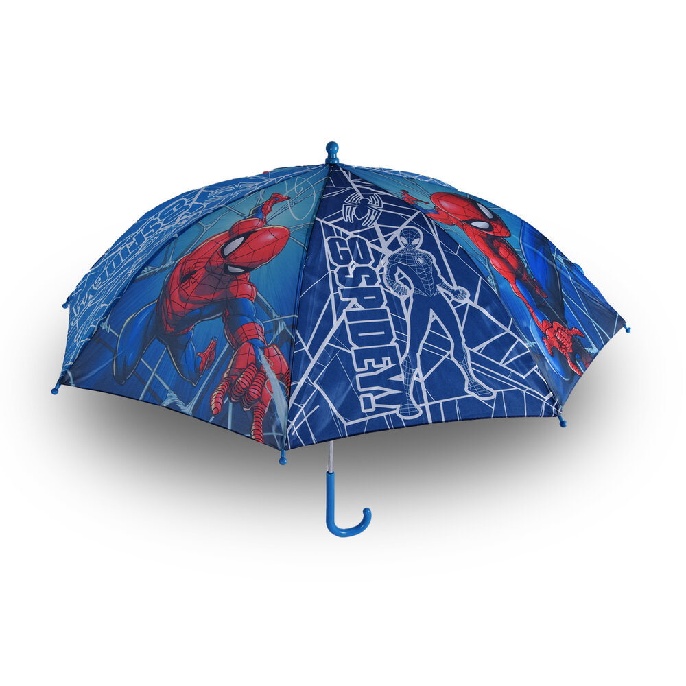 Merkloos Spider-Man Paraplu: Superleuk Regenplezier voor Kinderen - 45 cm - Blauw/Rood Merkloos Spider-Man Paraplu: Superleuk Regenplezier voor Kinderen - 45 cm - Blauw/Rood