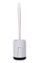 Witte WC Borstel Set Met Houder | Verticale Installatie | Kunststof WC Accessoires | 14x32x32 cm Witte WC Borstel Set Met Houder | Verticale Installatie | Kunststof WC Accessoires | 14x32x32 cm