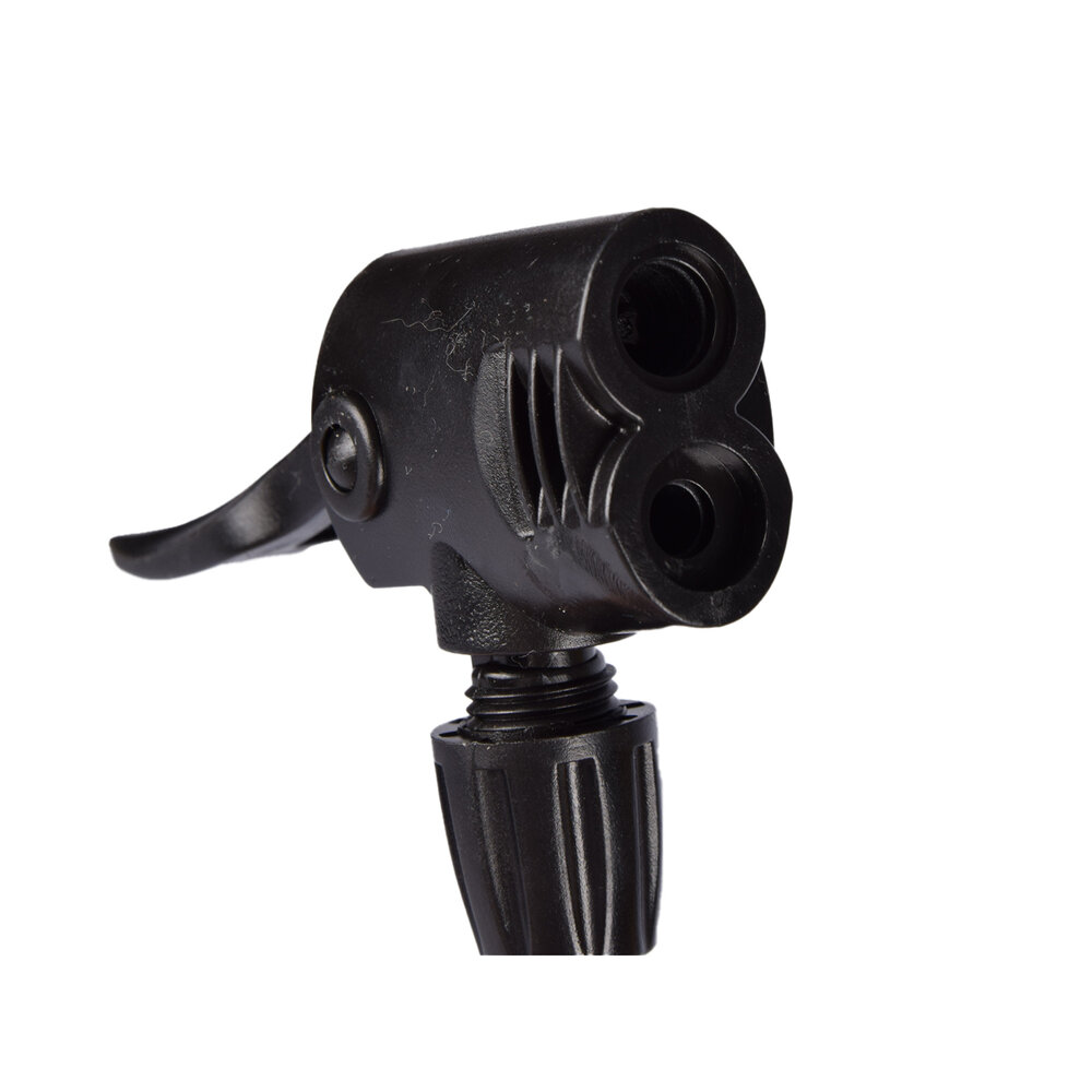 Discountershop Krachtgevende Fiets Voetpomp met Drukmeter - 72cmx25cm - Geel Staal - 11 Bar - Perfecte Bandenspanning Discountershop Krachtgevende Fiets Voetpomp met Drukmeter - 72cmx25cm - Geel Staal - 11 Bar - Perfecte Bandenspanning