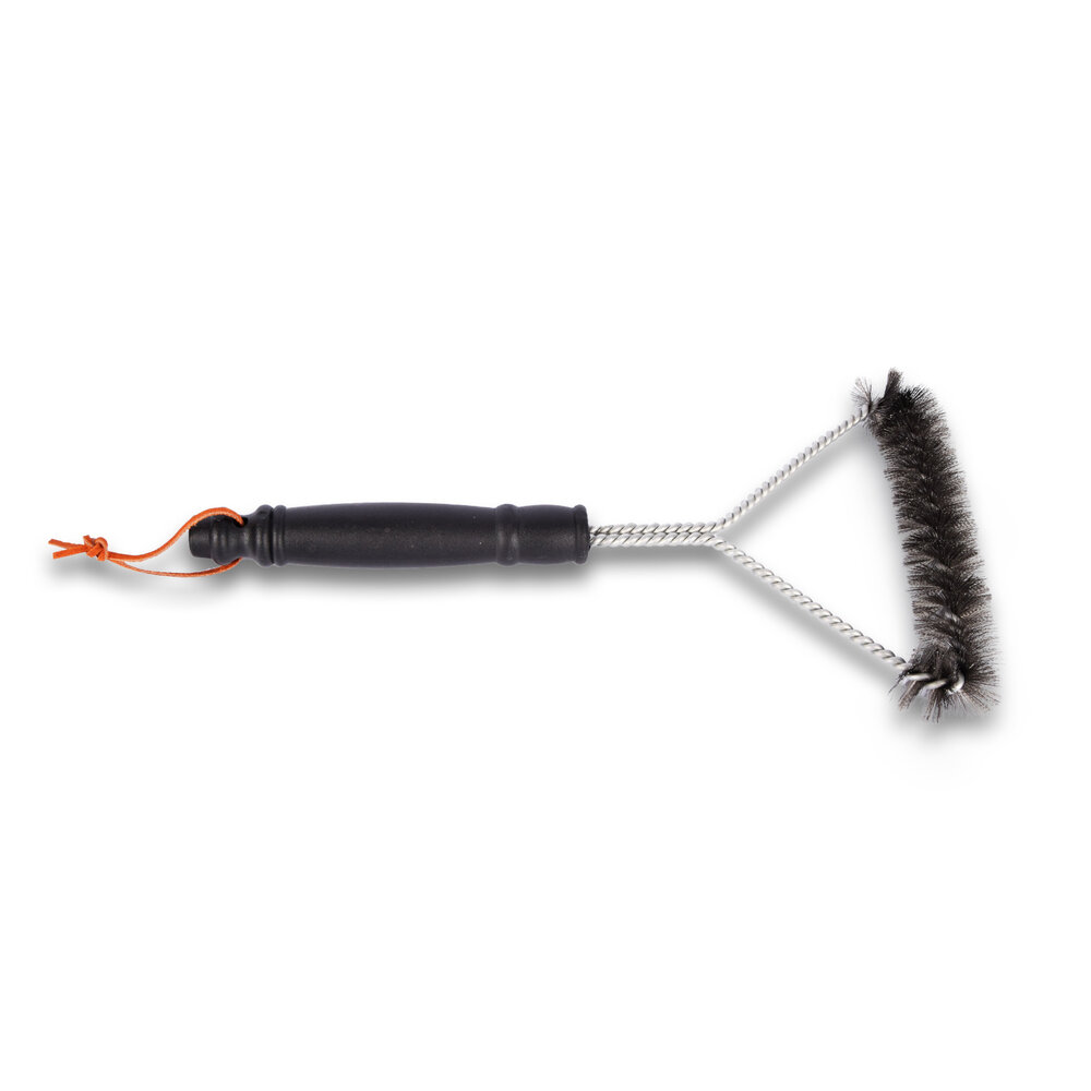 Discountershop RVS BBQ Schoonmaakborstel - Krachtige Reiniging - Veilig & Efficiënt - Zwart & Zilver | 31cmx17cm Discountershop RVS BBQ Schoonmaakborstel - Krachtige Reiniging - Veilig & Efficiënt - Zwart & Zilver | 31cmx17cm