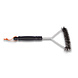 Discountershop Stainless Steel BBQ Cleaning Brush - Powerful Cleaning - Safe & Efficient - Black & Silver | 31cmx17cm