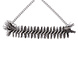 Discountershop RVS BBQ Schoonmaakborstel - Krachtige Reiniging - Veilig & Efficiënt - Zwart & Zilver | 31cmx17cm Discountershop RVS BBQ Schoonmaakborstel - Krachtige Reiniging - Veilig & Efficiënt - Zwart & Zilver | 31cmx17cm