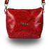 Crossbody tas | Exclusieve Bloemen | Rood Leer | Leren Crossbody Tas | Damestassen | Perfect Kerst- en Sintcadeau voor Dames