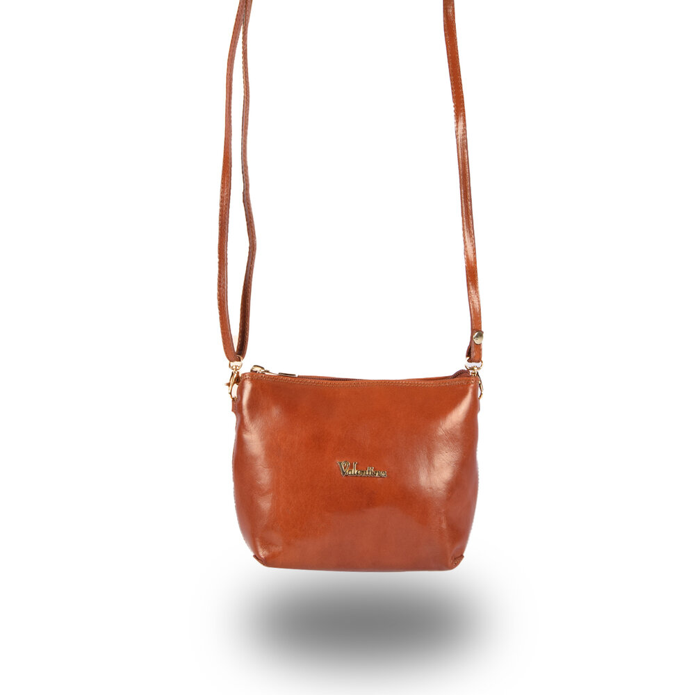 Merkloos Leren Crossbody Tas | Damestassen | Luxe Camel | Crossbody Tas | Beperkte Editie | Schoudertas | Crossbody tas dames | Perfect Kerst- en Sintcadeau