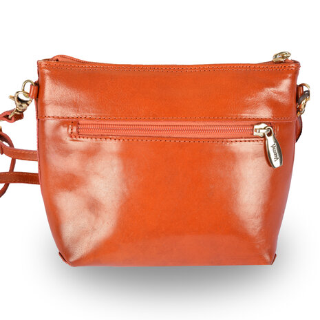 Merkloos Crossbody tas | Oranje Lederen | Schoudertas | Ideaal voor Koningsdag Festiviteiten | Damestas Merkloos Crossbody tas | Oranje Lederen | Schoudertas | Ideaal voor Koningsdag Festiviteiten | Damestas