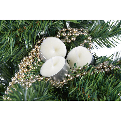 Delaram Tealights | 8 Hours Burn Time | 8 Pieces | Candlelight | Tealights Delaram Tealights | 8 Hours Burn Time | 8 Pieces | Candlelight | Tealights