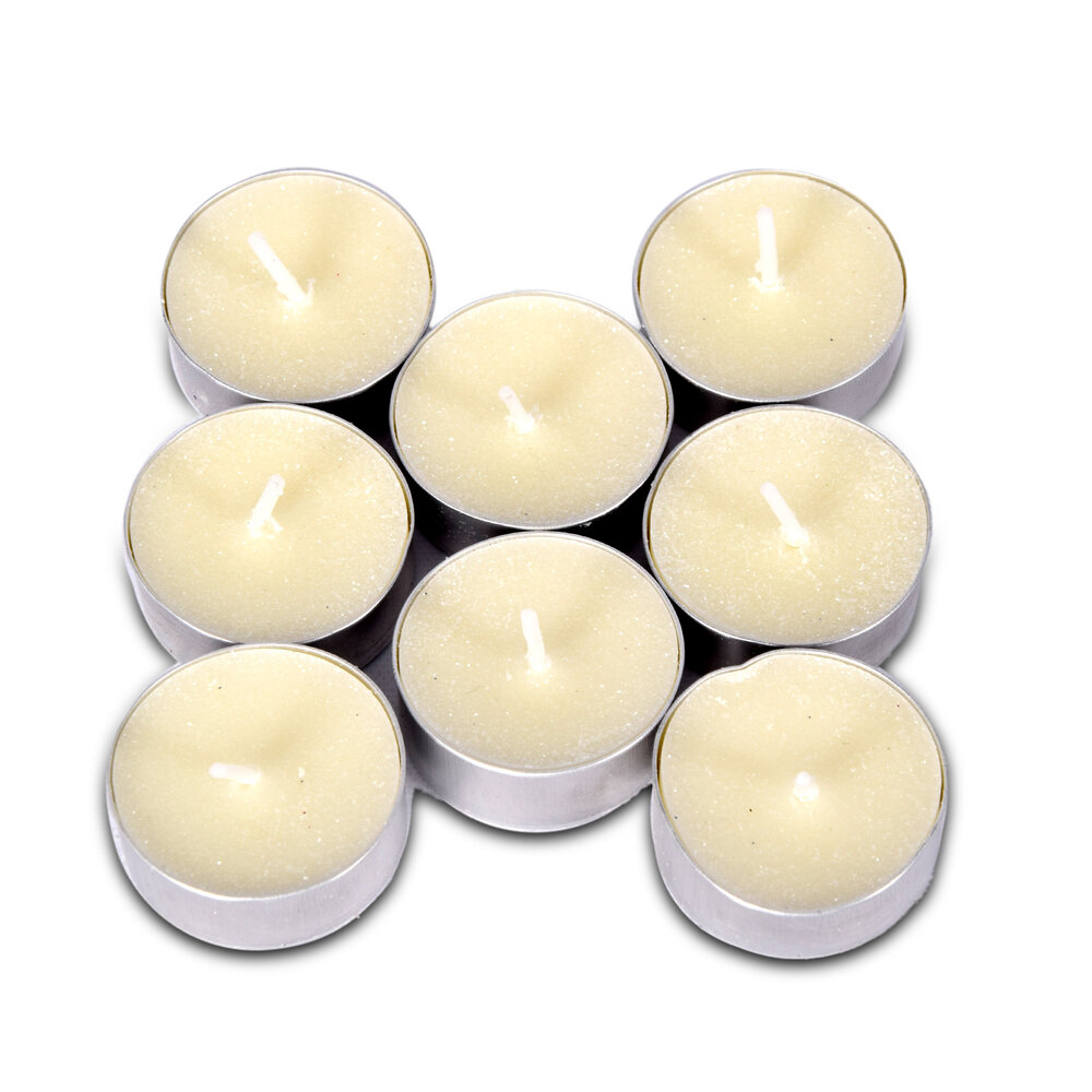 Delaram Tealights | 8 Hours Burn Time | 8 Pieces | Candlelight | Tealights Delaram Tealights | 8 Hours Burn Time | 8 Pieces | Candlelight | Tealights