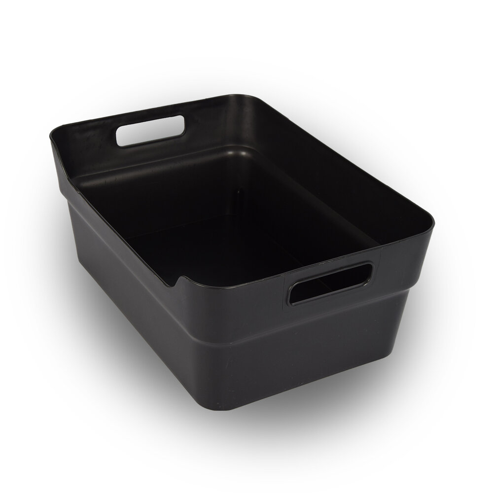 Discountershop Opbergboxen van Gerecycled Plastic - 23.5x14x34cm, Perfect Stapelbaar Discountershop Opbergboxen van Gerecycled Plastic - 23.5x14x34cm, Perfect Stapelbaar