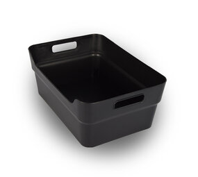 Discountershop Opbergboxen van Gerecycled Plastic - 23.5x14x34cm, Perfect Stapelbaar Discountershop Opbergboxen van Gerecycled Plastic - 23.5x14x34cm, Perfect Stapelbaar