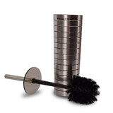 Merkloos Stainless Steel Toilet Brush Holder - Bathroom Accessories - Stainless Steel - Bath & Shower - Dimensions 9x37.5cm Merkloos Stainless Steel Toilet Brush Holder - Bathroom Accessories - Stainless Steel - Bath & Shower - Dimensions 9x37.5cm