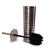 Stainless Steel Toilet Brush Holder - Bathroom Accessories - Stainless Steel - Bath & Shower - Dimensions 9x37.5cm Stainless Steel Toilet Brush Holder - Bathroom Accessories - Stainless Steel - Bath & Shower - Dimensions 9x37.5cm