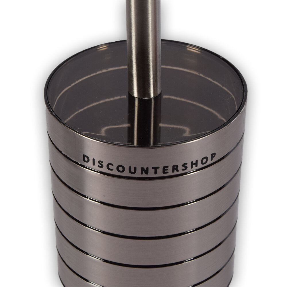 Merkloos Roestvrijstalen Toiletborstelhouder - Badkamer Accessoires - RVS - Bath & Shower - Afmetingen 9x37.5cm Merkloos Roestvrijstalen Toiletborstelhouder - Badkamer Accessoires - RVS - Bath & Shower - Afmetingen 9x37.5cm