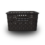 Discountershop Zwarte Opbergbakken voor Speelgoed - 20x12x6 cm - Houd Kinderspeelgoed Netjes & Geordend!