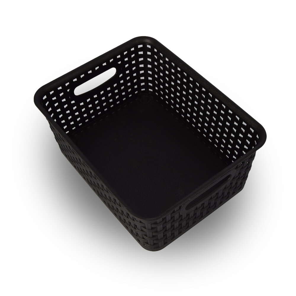 Discountershop Zwarte Opbergbakken voor Speelgoed - 20x12x6 cm - Houd Kinderspeelgoed Netjes & Geordend! Discountershop Zwarte Opbergbakken voor Speelgoed - 20x12x6 cm - Houd Kinderspeelgoed Netjes & Geordend!