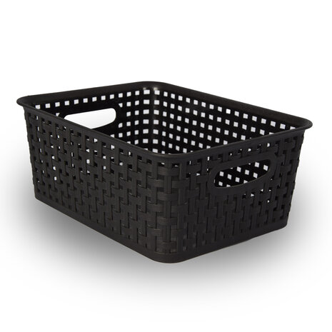 Discountershop Zwarte Opbergbakken voor Speelgoed - 20x12x6 cm - Houd Kinderspeelgoed Netjes & Geordend! Discountershop Zwarte Opbergbakken voor Speelgoed - 20x12x6 cm - Houd Kinderspeelgoed Netjes & Geordend!