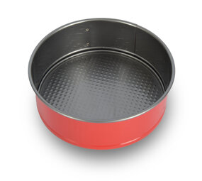 Merkloos Duurzame Rode en Zilveren Bakvorm - Perfect voor Bakken en Braden - 6.50 x 18.50 cm