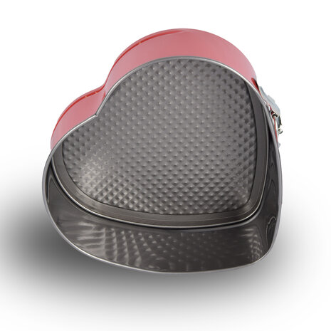 Merkloos Duurzame Rode en Zilveren Bakvorm - Perfect voor Bakken en Braden - 6.50 x 18.50 cm