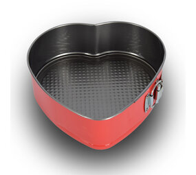 Merkloos Duurzame Rode en Zilveren Bakvorm - Perfect voor Bakken en Braden - 6.50 x 18.50 cm