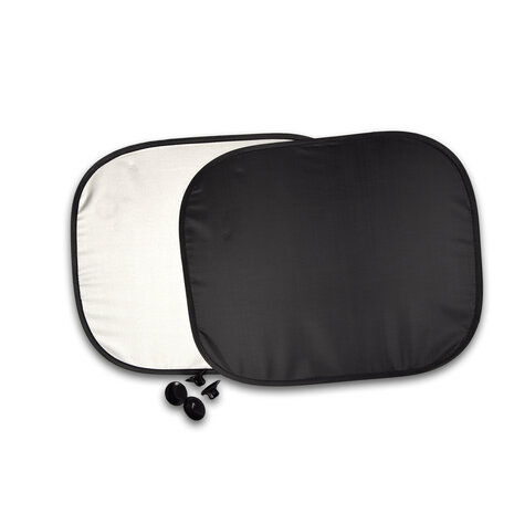 Discountershop Zonneschermen | 44cm x 36cm | Zijruiten | Zwart/Grijs Stof | Zonwering op maat | UV Protectie | Autoaccessoires Discountershop Zonneschermen | 44cm x 36cm | Zijruiten | Zwart/Grijs Stof | Zonwering op maat | UV Protectie | Autoaccessoires
