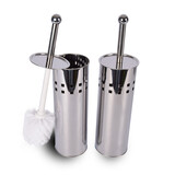Discountershop Toiletborstel | Met Houder | 9.5x9.5x38cm | 2 Stuks | WC borstel | Badkameraccessoires | Toiletborstelset Discountershop Toiletborstel | Met Houder | 9.5x9.5x38cm | 2 Stuks | WC borstel | Badkameraccessoires | Toiletborstelset