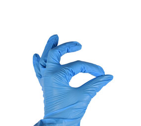 Discountershop Nitrile Gloves | XL | Disposable Gloves | 100 Pieces in Blue | Latex Gloves | Medical Gloves Discountershop Nitrile Gloves | XL | Disposable Gloves | 100 Pieces in Blue | Latex Gloves | Medical Gloves