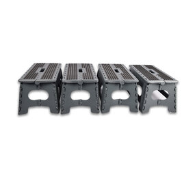 Discountershop Keukenkrukje | Krukje | Set van 4 | 22cm*38cm | Grijze | Inklapbare | Voor Dagelijks Gebruik Discountershop Keukenkrukje | Krukje | Set van 4 | 22cm*38cm | Grijze | Inklapbare | Voor Dagelijks Gebruik