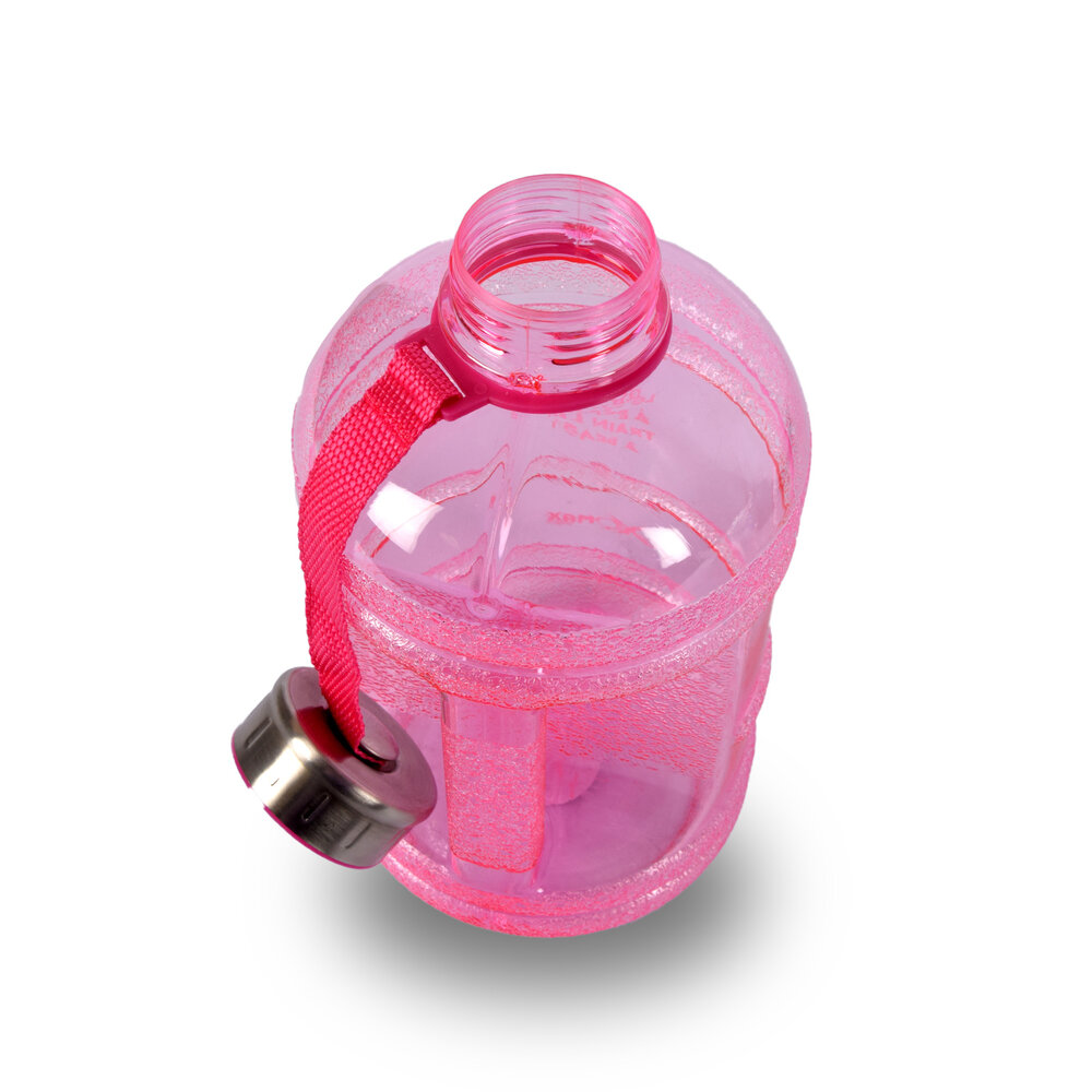 Discountershop Drinkfles | Waterfles | Met Handvat en Clipsluiting | 12cm*24.5 cm*24.5 cm | Chique Roze | BPA-Vrij Discountershop Drinkfles | Waterfles | Met Handvat en Clipsluiting | 12cm*24.5 cm*24.5 cm | Chique Roze | BPA-Vrij