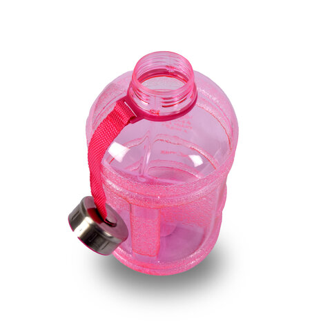 Discountershop Water Bottle | With Handle and Clip Closure | 12cm*24.5cm*24.5cm | Elegant Pink | BPA-Free Discountershop Water Bottle | With Handle and Clip Closure | 12cm*24.5cm*24.5cm | Elegant Pink | BPA-Free
