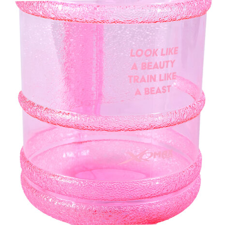 Discountershop Water Bottle | With Handle and Clip Closure | 12cm*24.5cm*24.5cm | Elegant Pink | BPA-Free Discountershop Water Bottle | With Handle and Clip Closure | 12cm*24.5cm*24.5cm | Elegant Pink | BPA-Free