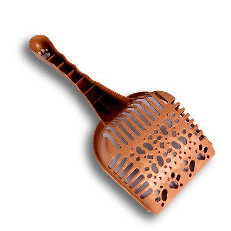 Discountershop Cat Litter Scoop | 13x28x4cm | Litter Box | Taupe | Cat Scoop Discountershop Cat Litter Scoop | 13x28x4cm | Litter Box | Taupe | Cat Scoop