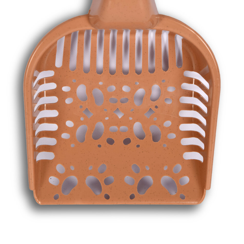 Discountershop Kattenbakschep | 13x28x4cm | Kattenbak | Taupe | kattenschep