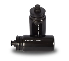 Discountershop Water Bottle | Set of 2 | Drinking Bottle | 6.5 cm * 19 cm | Black | 550ml | Sports Bottles | BPA-free Discountershop Water Bottle | Set of 2 | Drinking Bottle | 6.5 cm * 19 cm | Black | 550ml | Sports Bottles | BPA-free