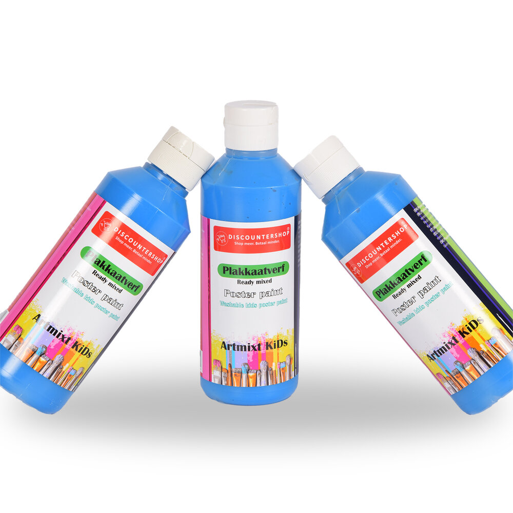 Discountershop Complete Blauwe Plakkaatverf Van 3 | Elk 250 ml | Verouderingsbestendig | Geschikt voor Alle Oppervlakken | Kunstenaarskwaliteit voor Thuis en School | Op Ideaal voor Kunst & Knutselwerk Alle Ondergronden Discountershop Complete Blauwe Plakkaatverf Van 3 | Elk 250 ml | Verouderingsbestendig | Geschikt voor Alle Oppervlakken | Kunstenaarskwaliteit voor Thuis en School | Op Ideaal voor Kunst & Knutselwerk Alle Ondergronden