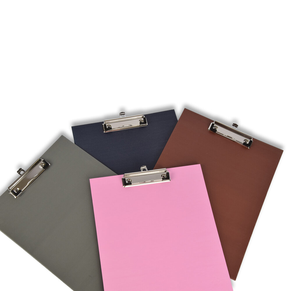 Discountershop Practical Plastic Clipboard A4 | Ideal for Drawings | Lightweight | 23.50x1.60x32 cm