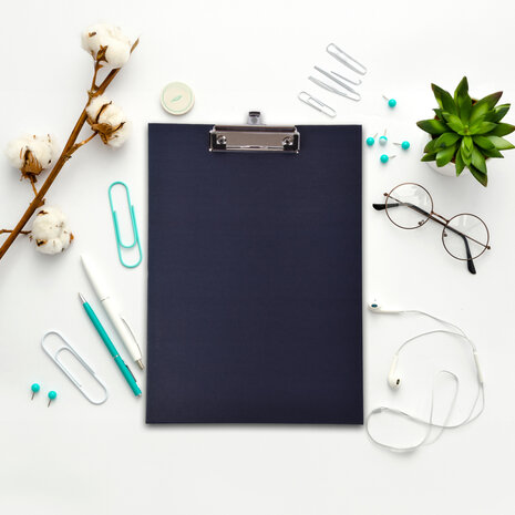 Merkloos Waterproof Clipboard in Navy for Students and Children - 23.5cmx32cm - Useful for Children Merkloos Waterproof Clipboard in Navy for Students and Children - 23.5cmx32cm - Useful for Children