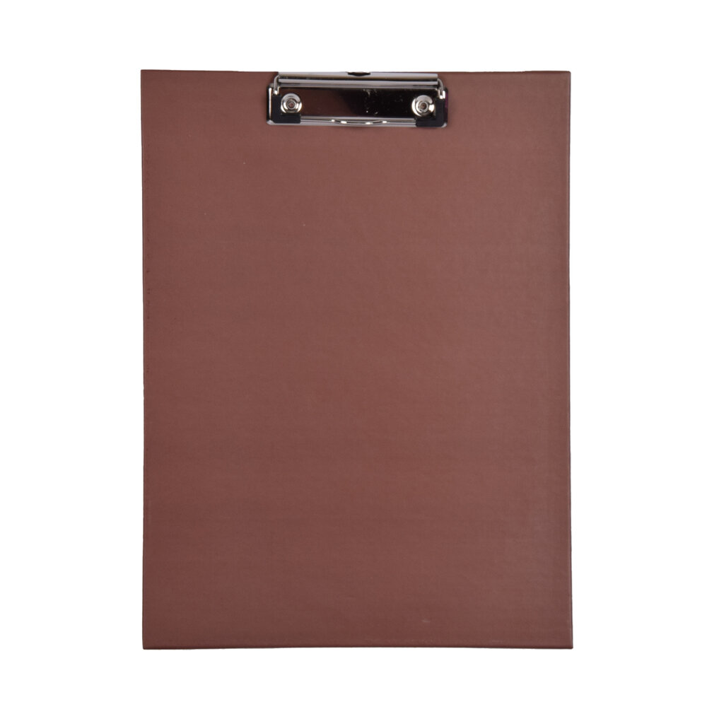 Discountershop Brown Clipboard - A4 Size - Waterproof - Suitable for Children, Office and Students - 32cmx23.50cm Discountershop Brown Clipboard - A4 Size - Waterproof - Suitable for Children, Office and Students - 32cmx23.50cm