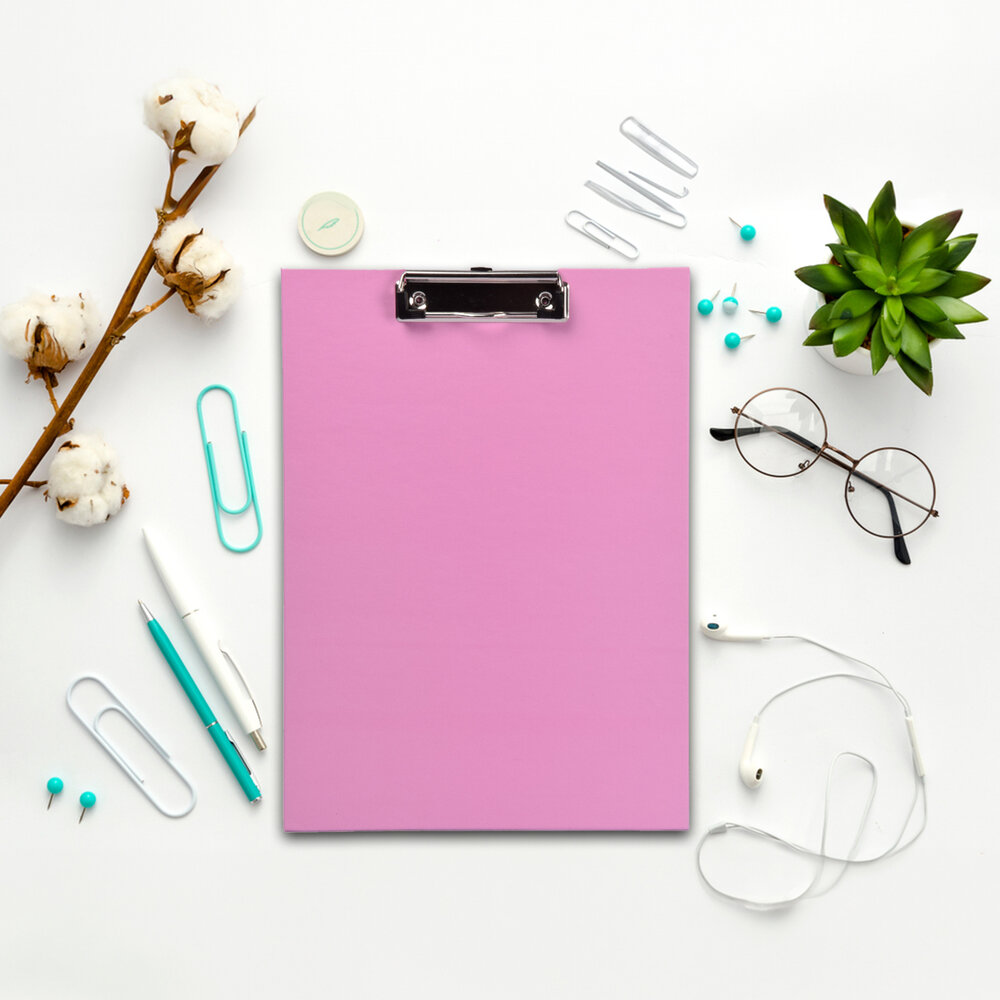 Discountershop Roze Kunststof Klembord - A4 Formaat - Waterdicht - Voor Kinderen, Kantoor en Studenten - 32cmx23.50cm Discountershop Roze Kunststof Klembord - A4 Formaat - Waterdicht - Voor Kinderen, Kantoor en Studenten - 32cmx23.50cm