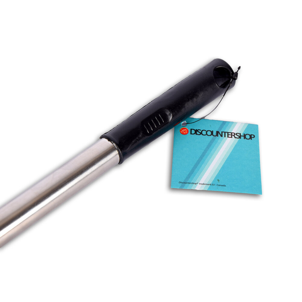 Discountershop Toilet brush | Sustainable | Toilet brush | Black | Cleaning supplies | Stainless steel | Toilet brush holder | Toilet cleaner | 8.00 X 8.00 X 55.00 CM Discountershop Toilet brush | Sustainable | Toilet brush | Black | Cleaning supplies | Stainless steel | Toilet brush holder | Toilet cleaner | 8.00 X 8.00 X 55.00 CM