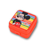 Disney Broodtrommel kind | 14cm*8cm*14cm | Lunchtrommel | Rode | Brooddoos | kunstof | 1.5 liter
