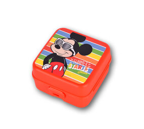 Disney Broodtrommel kind | 14cm*8cm*14cm | Lunchtrommel | Rode | Brooddoos | kunstof | 1.5 liter Disney Broodtrommel kind | 14cm*8cm*14cm | Lunchtrommel | Rode | Brooddoos | kunstof | 1.5 liter
