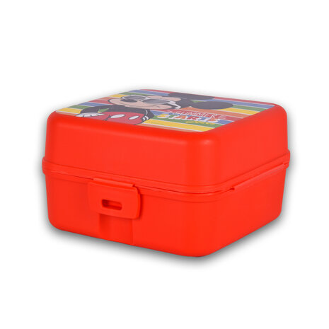Disney Broodtrommel kind | 14cm*8cm*14cm | Lunchtrommel | Rode | Brooddoos | kunstof | 1.5 liter Disney Broodtrommel kind | 14cm*8cm*14cm | Lunchtrommel | Rode | Brooddoos | kunstof | 1.5 liter