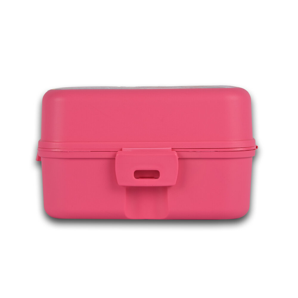 Disney Broodtrommel| Brooddoos | voor Meisjes | BPA Vrij | 1.5 liter | Met 3-Vakken | Roze | Lunchtrommel | 14cm*8cm*14cm Disney Broodtrommel| Brooddoos | voor Meisjes | BPA Vrij | 1.5 liter | Met 3-Vakken | Roze | Lunchtrommel | 14cm*8cm*14cm