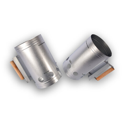 Discountershop BBQ Houtskool | bbq starter | Houtskoolstarter | Zilver | Verzinkt Staal | Brikettenstarter | 27cm*27cm Discountershop BBQ Houtskool | bbq starter | Houtskoolstarter | Zilver | Verzinkt Staal | Brikettenstarter | 27cm*27cm